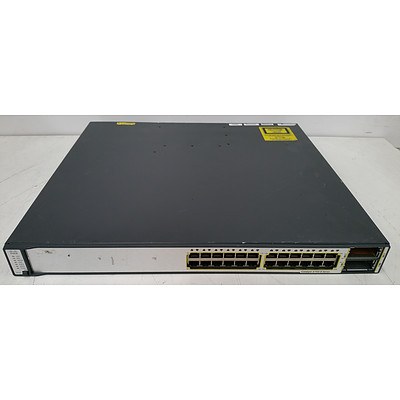 Cisco Catalyst 3750-E Series 24-Port Gigabit Managed Switch