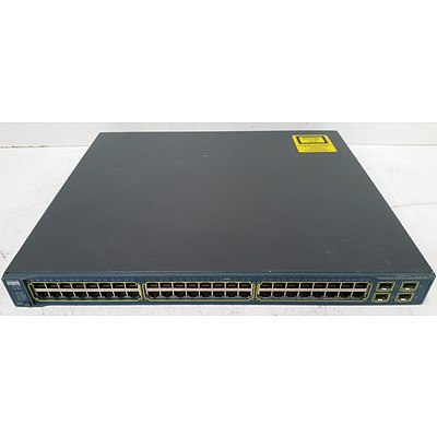Cisco Catalyst 3560G Series PoE-48 48-Port Gigabit Managed Switch