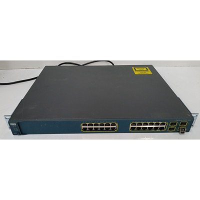 Cisco Catalyst 3560G Series 24-Port Gigabit Managed Switch