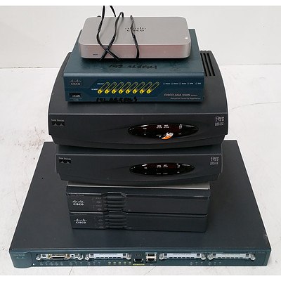 Assorted Cisco Networking Equipment - Lot of Seven