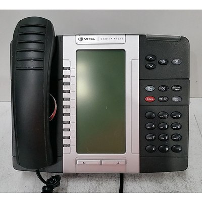 Mitel 5330 Backlit IP Office Phone - Lot of 8