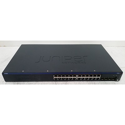Juniper Networks EX2200 PoE 24-Port Gigabit Managed Switch