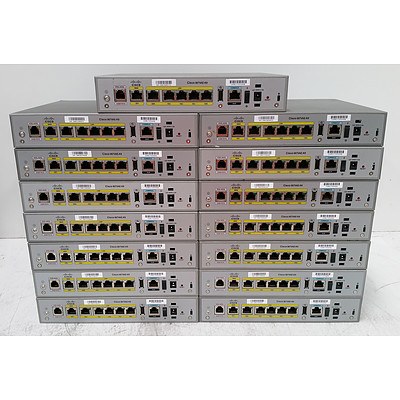 Cisco 860VAE Series Integrated Services Router - Lot of 15