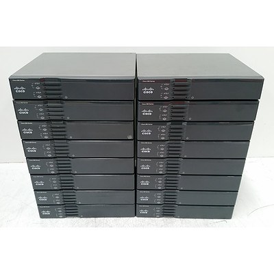 Cisco 860VAE Series Integrated Services Router - Lot of 16