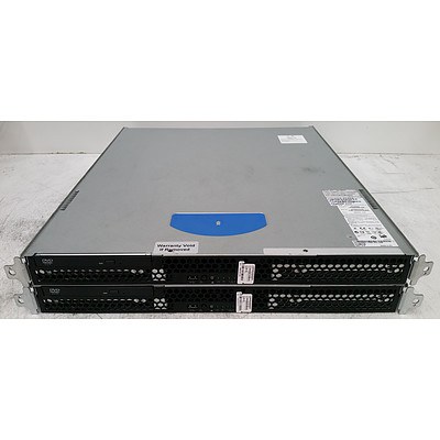 EMC2 100-520-665 Celeron (440) 2.00GHz 1RU Control Station Server - Lot of Two