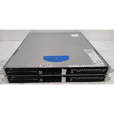 EMC2 100-520-665 Celeron (440) 2.00GHz 1RU Control Station Server - Lot of Two