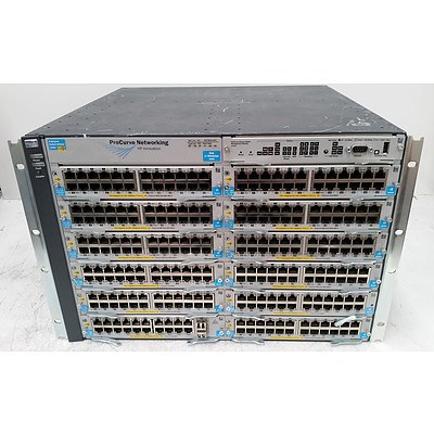 HP ProCurve 5412zl (J8698A) Network Chassis
