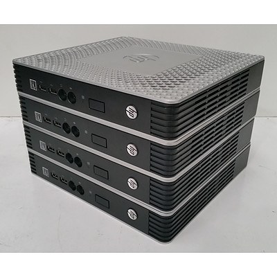 HP t610 AMD (G-T56N) 1.65GHz Thin Client PC - Lot of Four