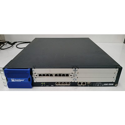Juniper Networks SSG-550M Secure Service Gateway Security Appliance