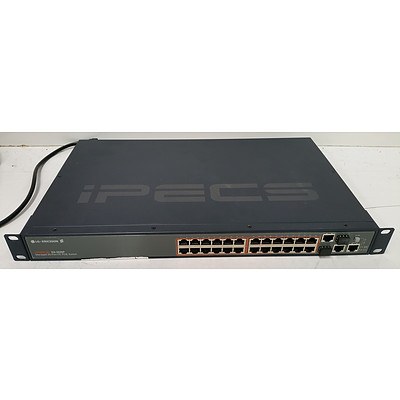 HP ProCurve 2510-24 & LG-Ericsson iPECS 24-Port Managed Swiches