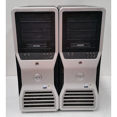 Dell Precision 690 Dual-Core Xeon (5160) 3.00GHz Computer - Lot of Two