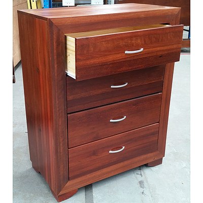 Modern Solid Timber Chest of Drawers