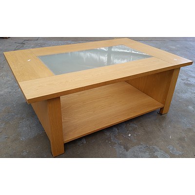 Modern Oak Coffee Table