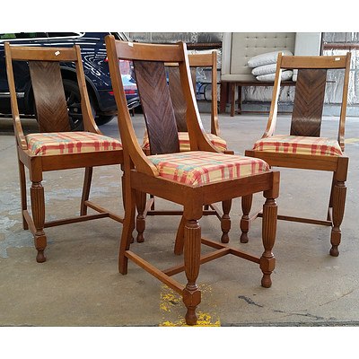 Four Retro Dining Chairs