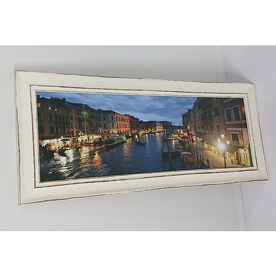 Venice Canal Gicle Print