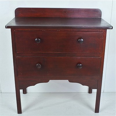 Stained Maple Chest of Drawers