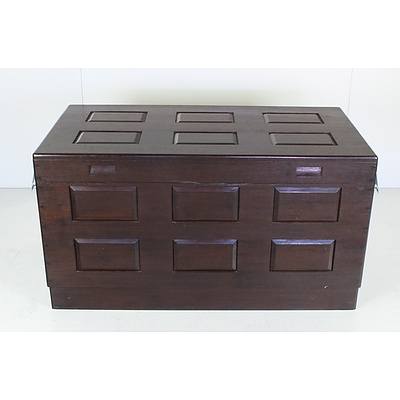 Contemporary Camphor Wood Blanket Box