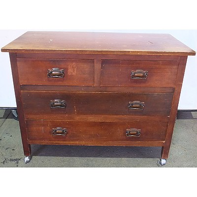 Vintage Stanply Chest of Drawers