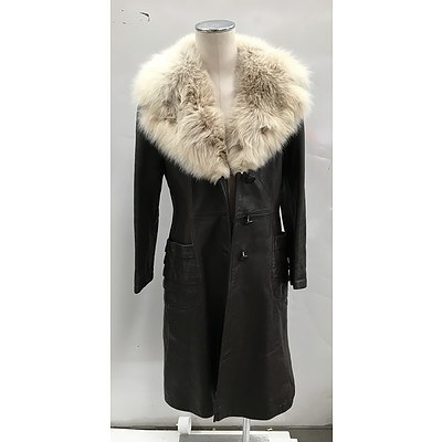 Vintage Rajac Leathers Fur and Leather Coat