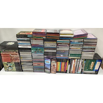 Large Assortment of DVDs and CDs, Including War, World, Rock and More