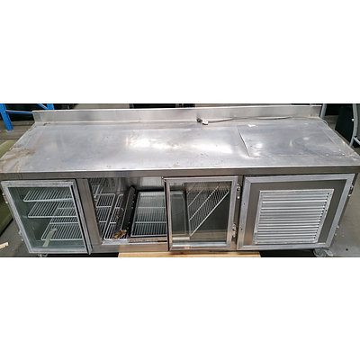 Mobile Stainless Steel Refrigerated Bench
