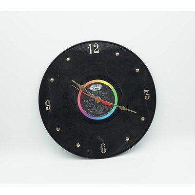 Sgt Peppers Lonely Harts Club Band Record Clock