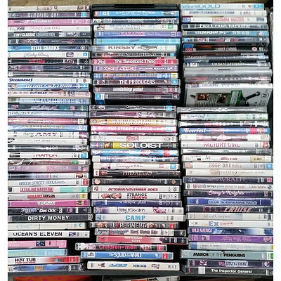 Assorted DVDs - Lot of Approx 110