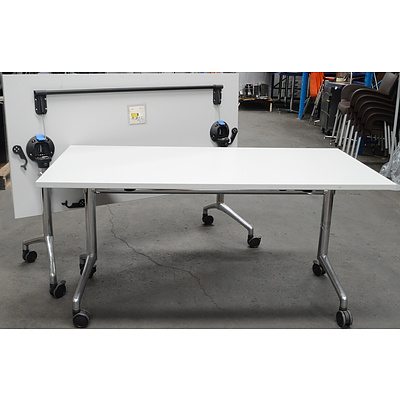 i.am by Thinking Ergonomix Flip Top Tables - Lot of Two