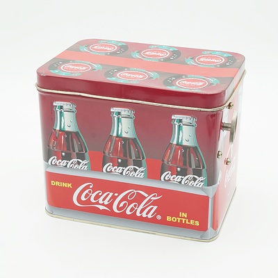 Coca Cola Tin Music Box
