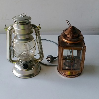 Two Contemporary Lanterns