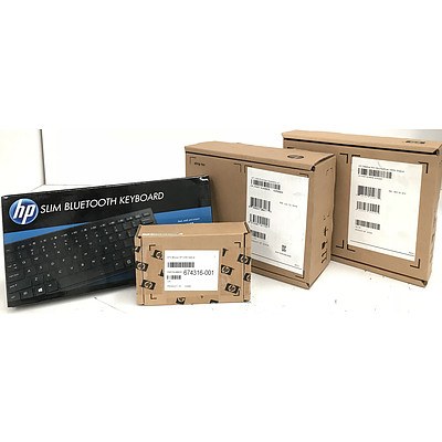 Hp Bluetooth Keyboards, USB Mice, USB Speakers & Security Sleeve