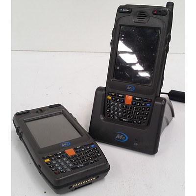 M3 Mobile M7-7100S Portable Barcode Computers - Lot of 4
