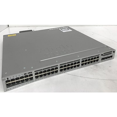 Cisco WS-C3850-48U-S V03 Gigabit Switch