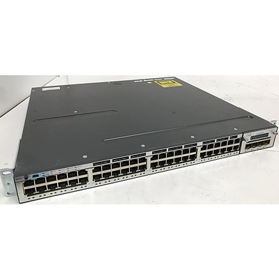 Cisco WS-C3750X-48P-L V02 Gigabit Switch