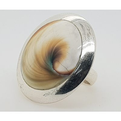 Sterling Silver shell ring