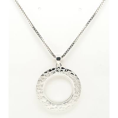 Sterling Silver pendant on chain