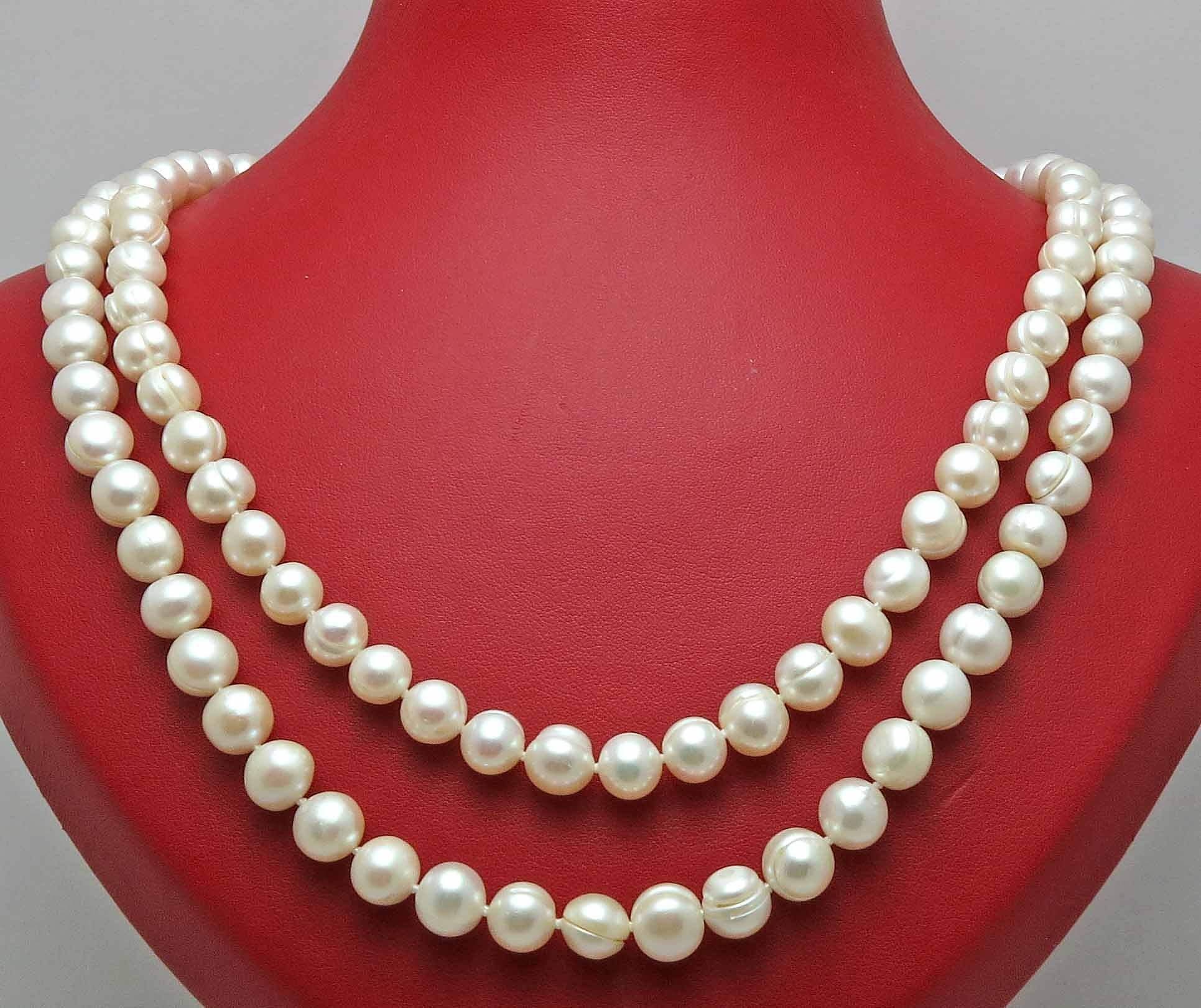 AMERI UND 2WAY LONG PEARL NECKLACE 大切な | tureserva.com.co