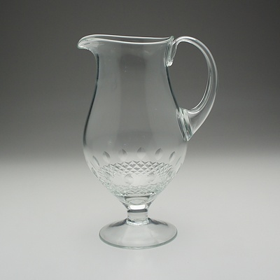 Molded Glass Standing Water Jug