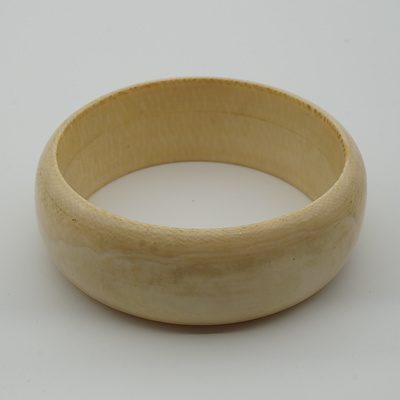 Carved African Ivory Bangle
