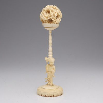 Chinese Ivory Puzzle Ball