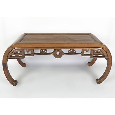 Chinese Rosewood Kang Table, Republic Period, Early to Mid 20th Century