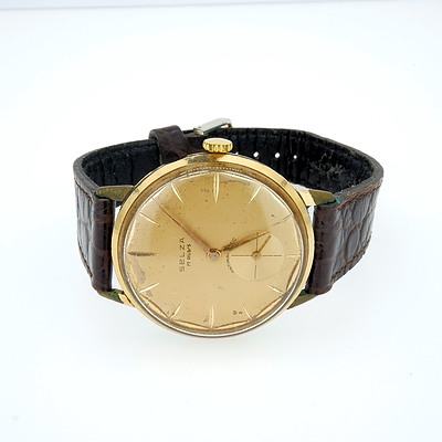 Gentlemans Selza 17 Rubies Wrist Watch