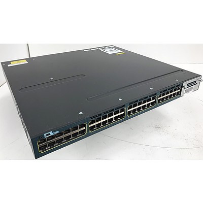Cisco WS-C3560X-48P-L V05 Gigabit Switch