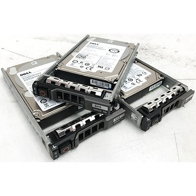 Dell 9TH066-150 900GB 10Krpm SAS Hard Drives - Lot of 3