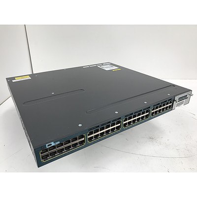 Cisco WS-C3560X-48P-L V05 Gigabit Switch