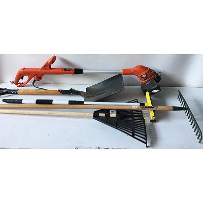 Large Assortment of Large Tools, Cleaning Equipment, Garden Utensils and More