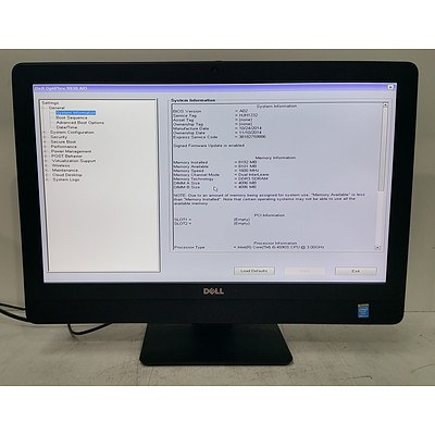 Dell OptiPlex 9030 AIO Series Core i5 (4590S) 3.00GHz 23" All-in-One Computer