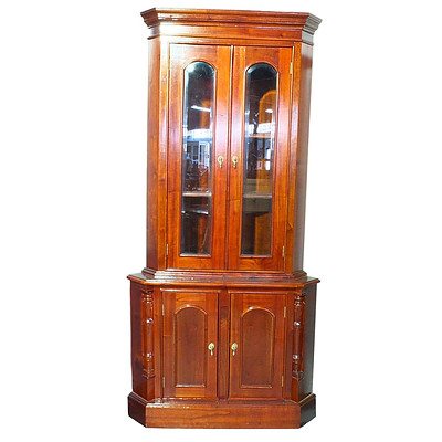Sydney Cove Collection Stained Pine Corner Unit