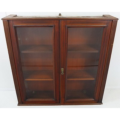 Antique Style Mahogany Hanging Cupboard
