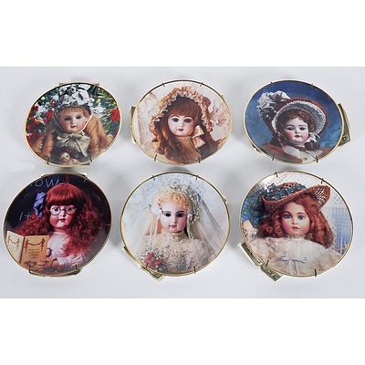 Group of Six Limited Edition Porcelain Plates Including Franklin Mint and More